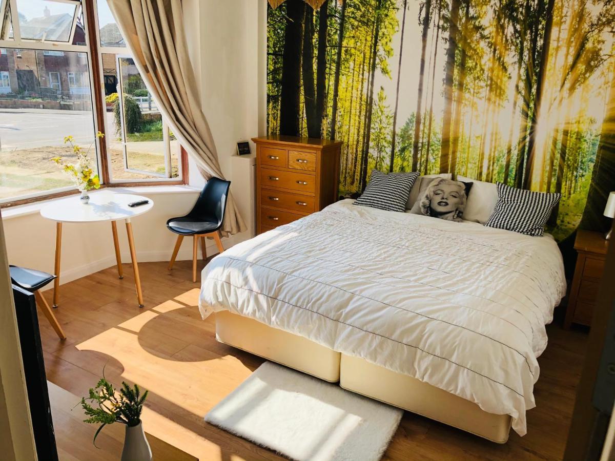 Ferienwohnung Amazing Quiet Garden House Near London Luton Airport Exterior foto